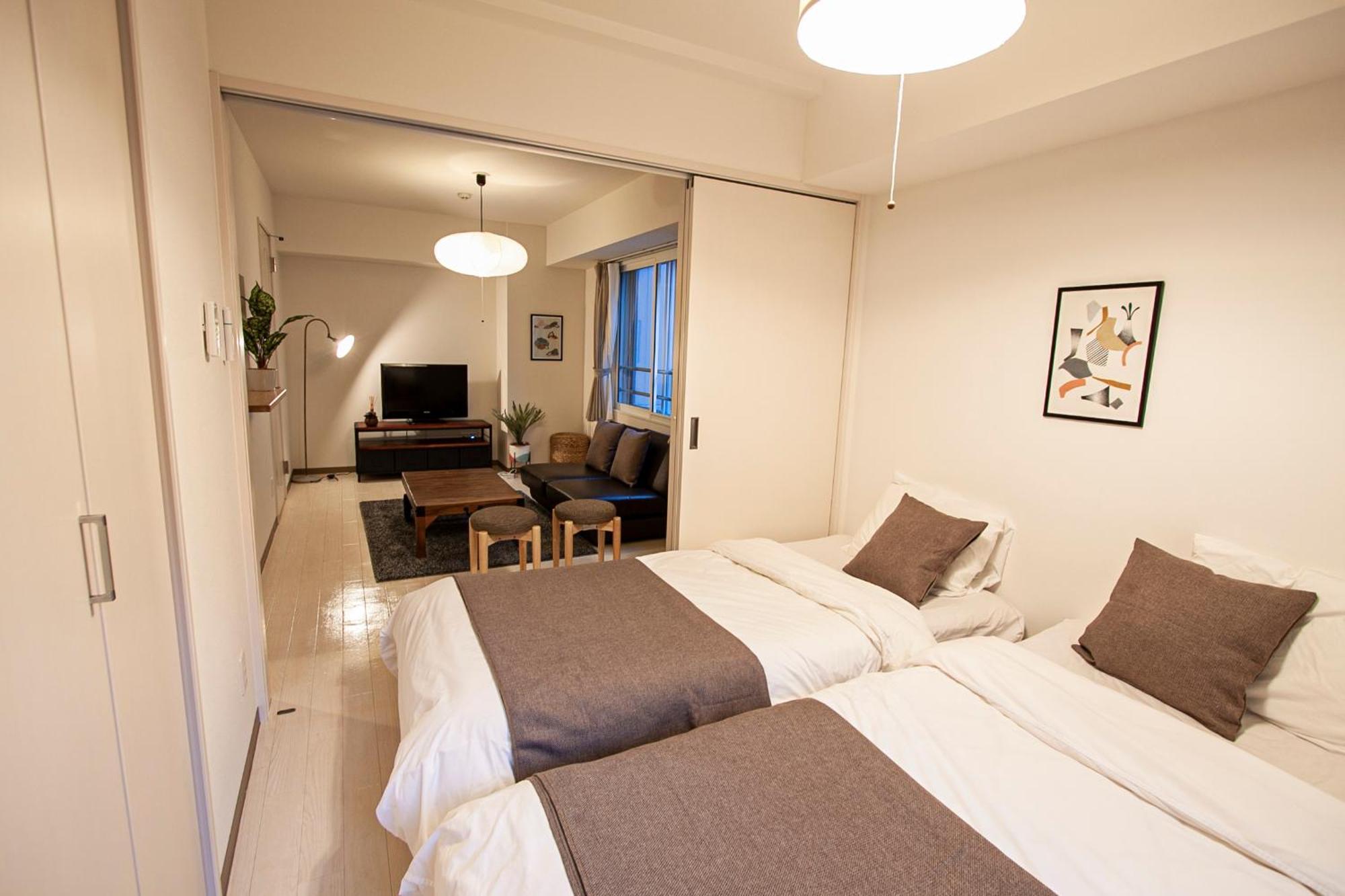 Apartamento Tsubaki Garden Sapporo Habitación foto